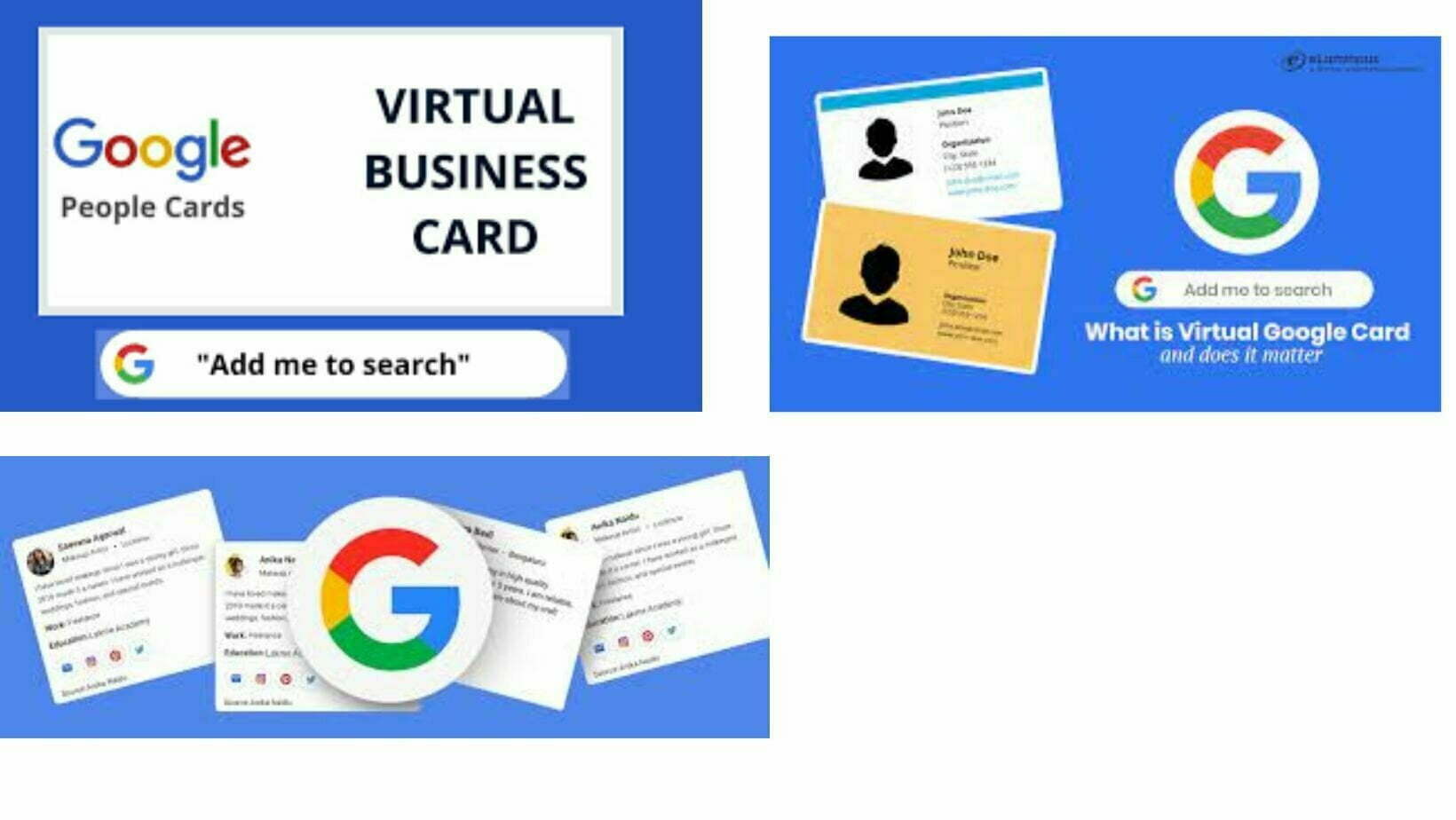 What is Google virtual visiting card-how to create it