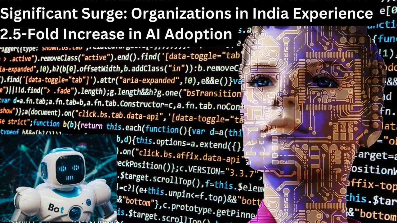 Significant Surge: Organizations in India Experience 2.5-Fold Increase in AI Adoption