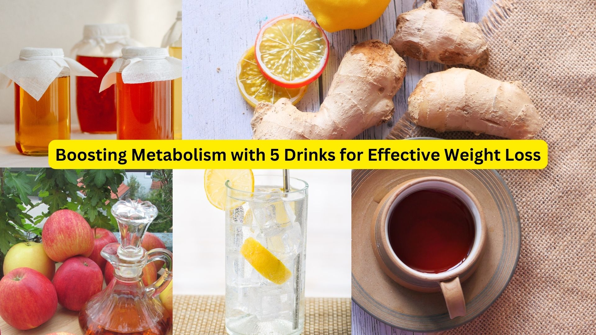 Boosting Metabolism with 5 Drinks for Effective Weight Loss