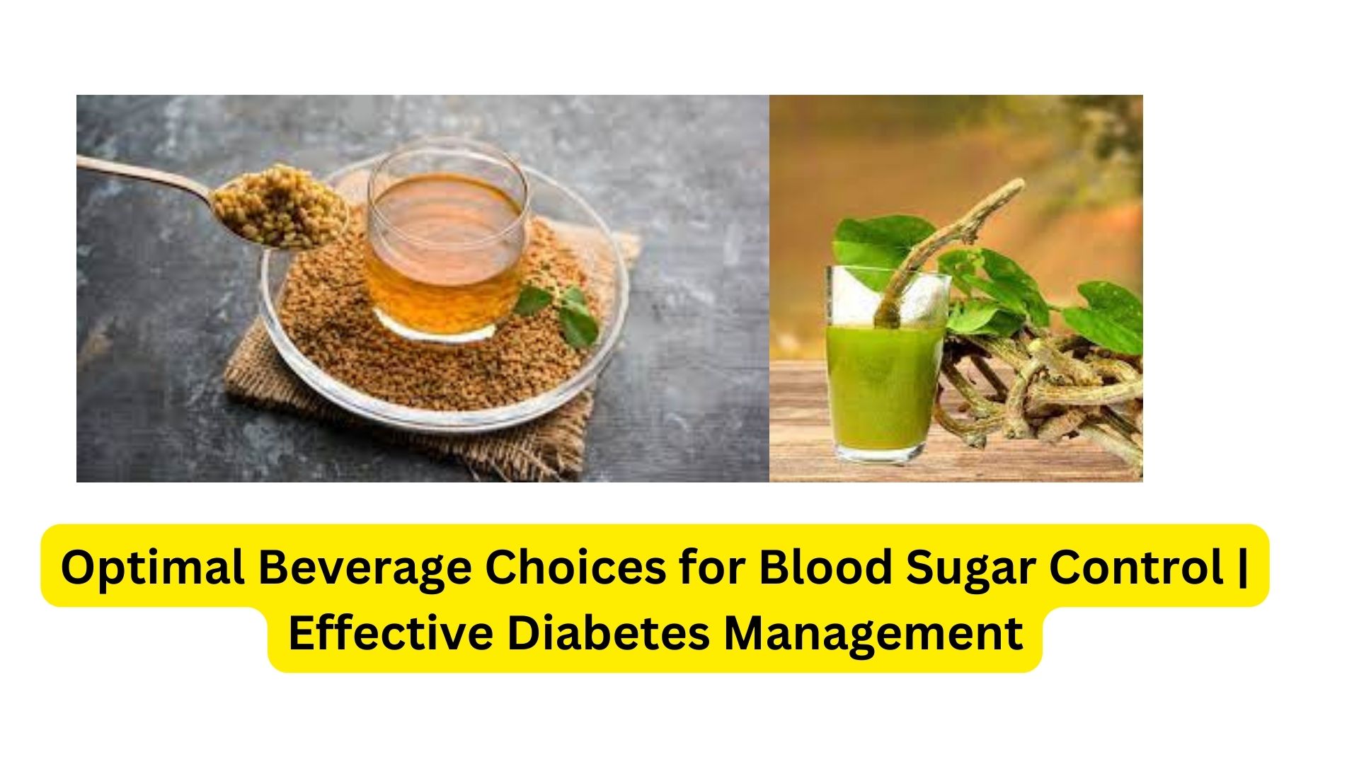 Optimal Beverage Choices for Blood Sugar Control | Effective Diabetes Management
