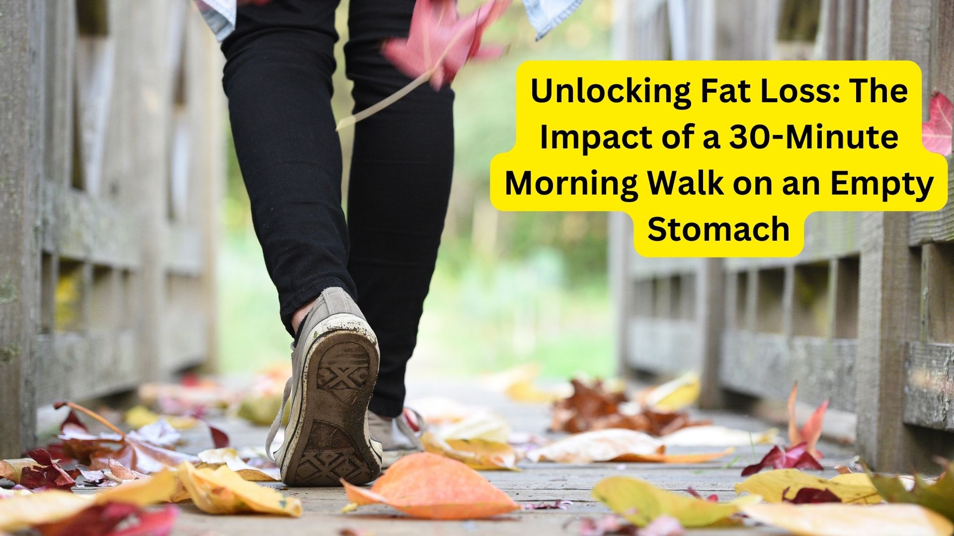 Unlocking Fat Loss: The Impact of a 30-Minute Morning Walk on an Empty Stomach
