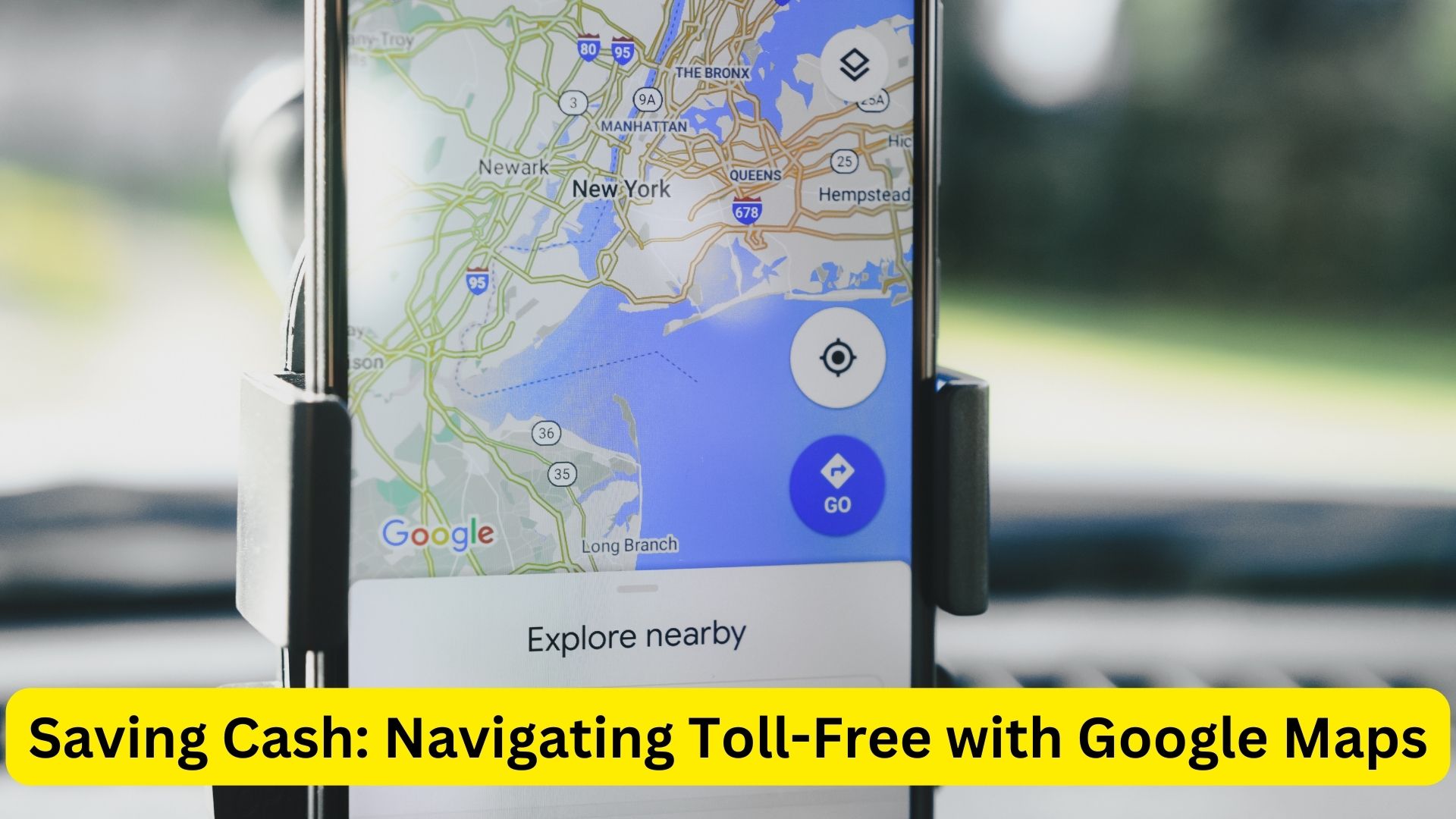 Saving Cash: Navigating Toll-Free with Google Maps