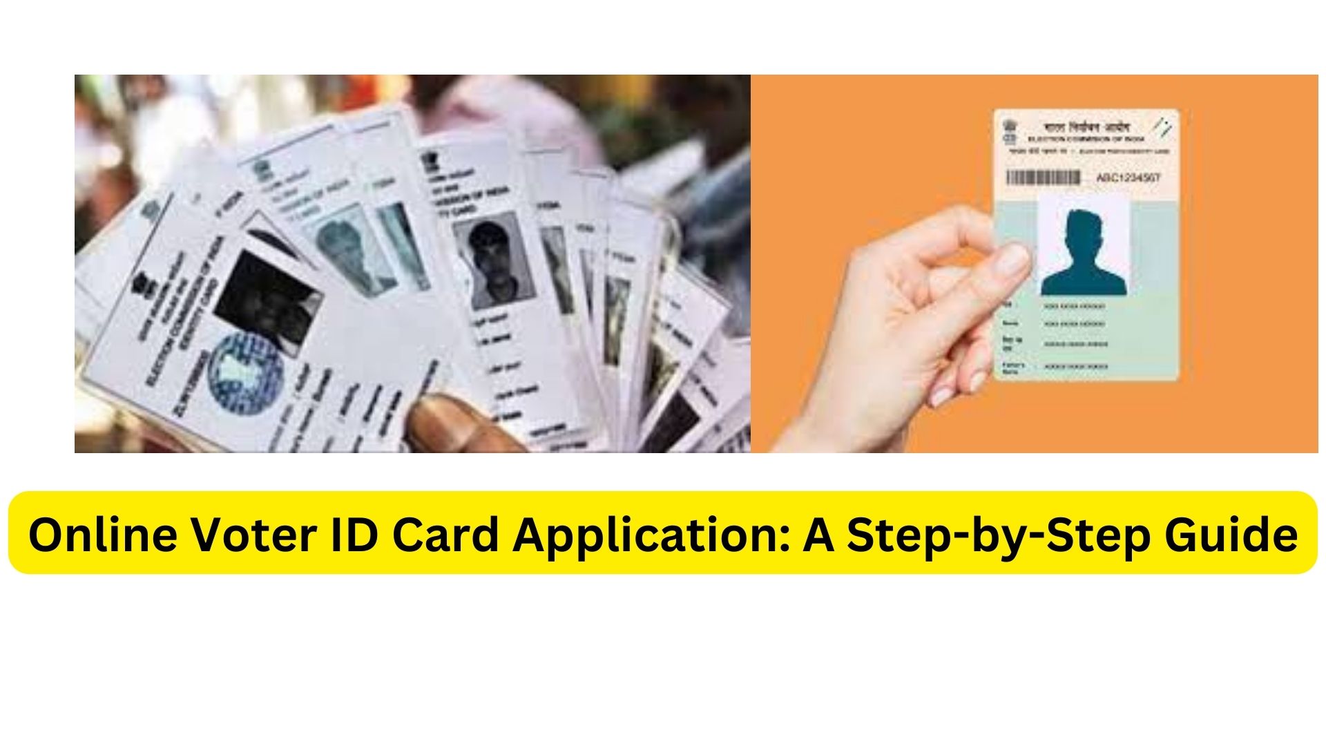 Online Voter ID Card Application: A Step-by-Step Guide