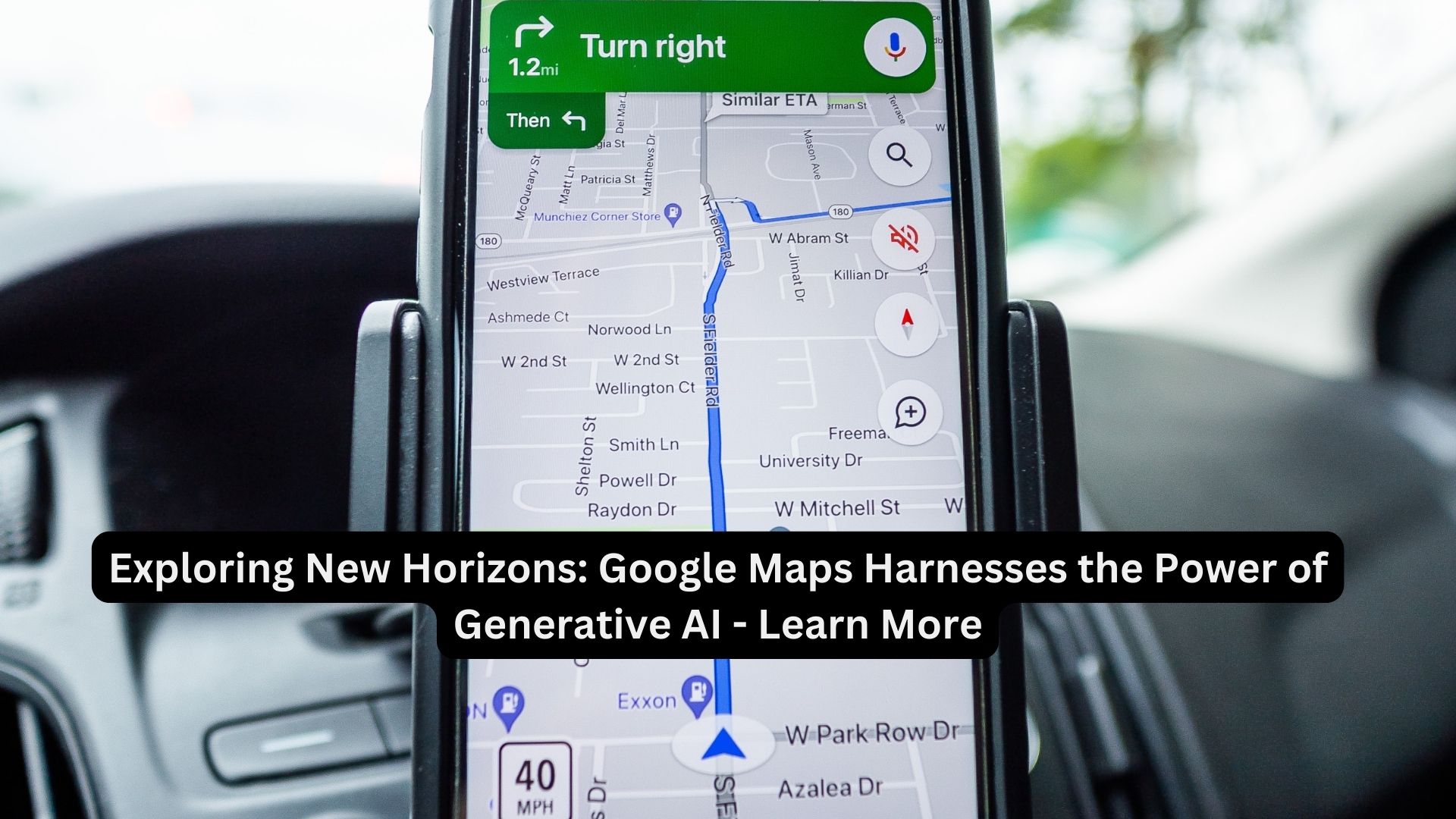 Exploring New Horizons: Google Maps Harnesses the Power of Generative AI - Learn More