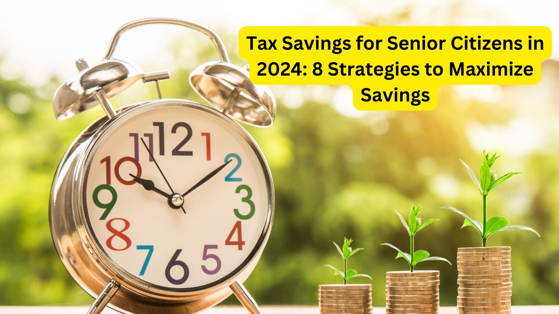 Tax Savings for Senior Citizens in 2024: 8 Strategies to Maximize Savings