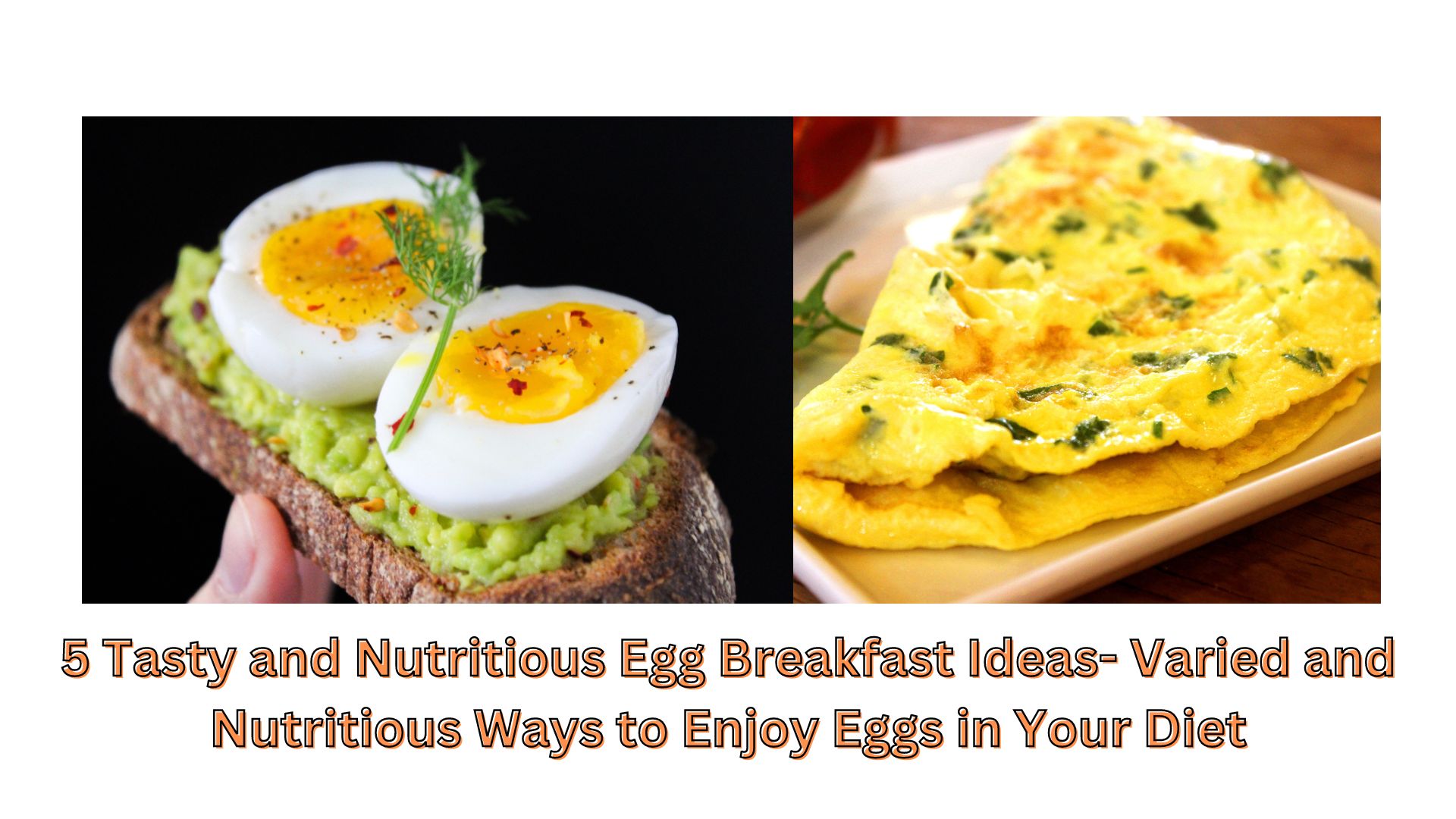 5 Tasty and Nutritious Egg Breakfast Ideas- Varied and Nutritious Ways to Enjoy Eggs in Your Diet