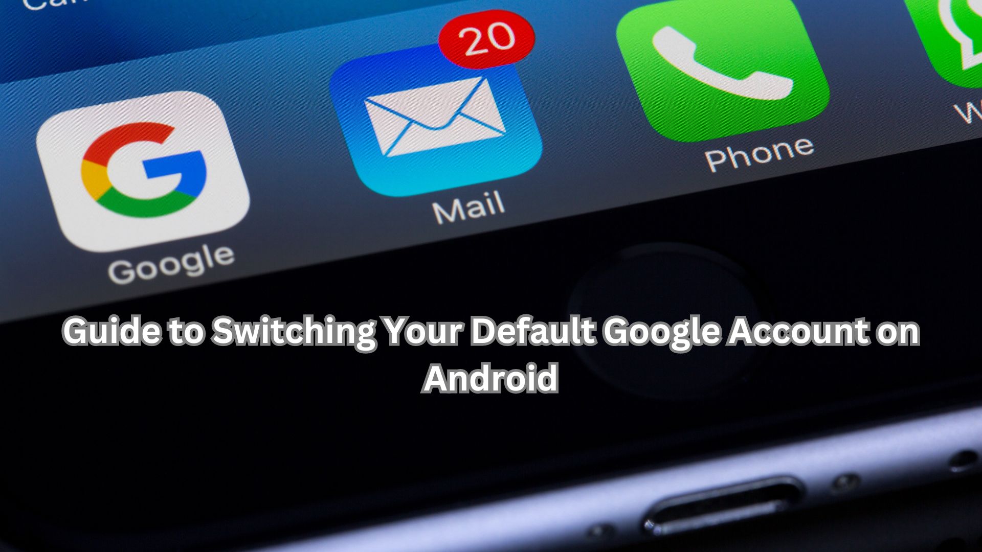 Guide to Switching Your Default Google Account on Android