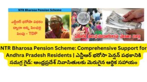 NTR Bharosa Pension Scheme: Comprehensive Support for Andhra Pradesh Residents | ఎన్టీఆర్ భరోసా పెన్షన్ పథకానికి సమగ్ర గైడ్: ఆంధ్రప్రదేశ్ నివాసితులకు మెరుగైన ఆర్థిక సహాయం