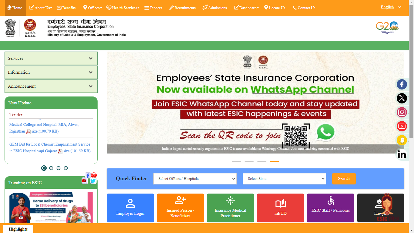 ESIC Online Payment